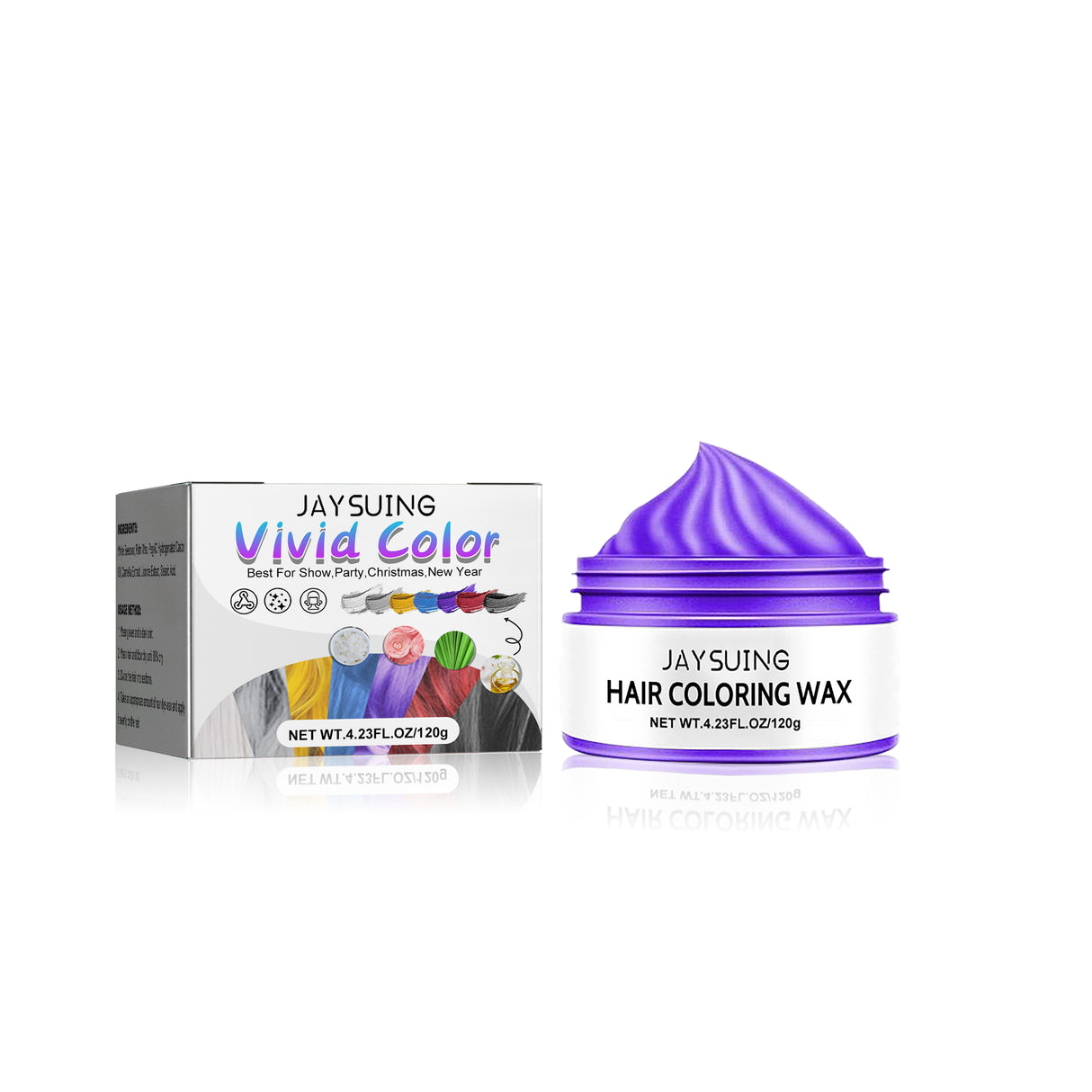 Hair Cream, Covering White Hair, Easy Coloring, Non-Dampening, Tide Color Beauty Hair Cream - V.I.P Digital Presence