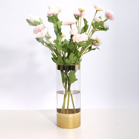 Glass vase modern transparent hydroponic flower vase home decoration ornaments - V.I.P Digital Presence