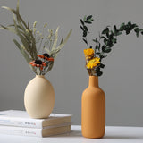 Ceramic vase set three piece set vase decoration and decoration home decor living room flower arrangement modern floral ware - V.I.P Digital Presence