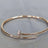 Precision Thick Plating Head and Tail Diamond Fashion Three-Circle Full Diamond Couple Bracelet - V.I.P Digital Presence