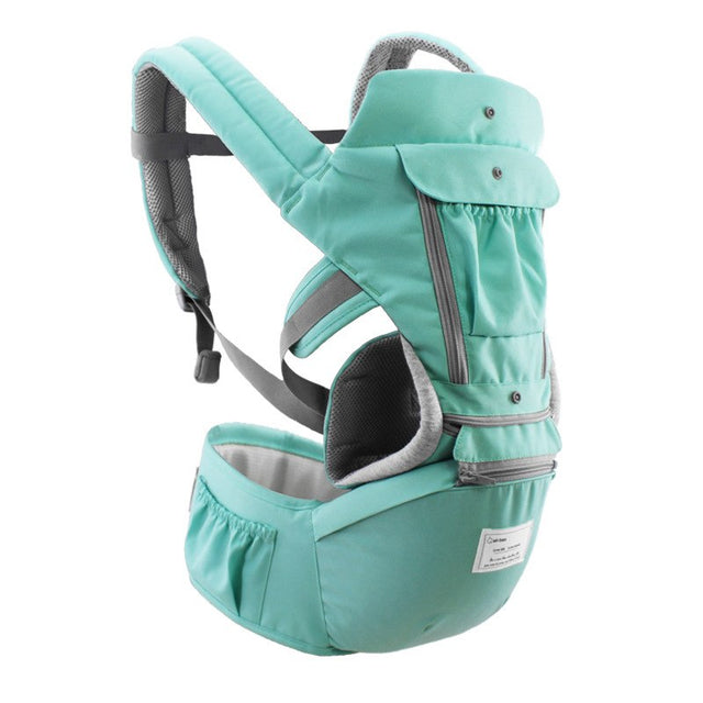 AIEBAO Ergonomic Baby Carrier Infant Kid Baby Hipseat Sling Front Facing Kangaroo Baby Wrap Carrier for Baby Travel 0-18 Months - V.I.P Digital Presence