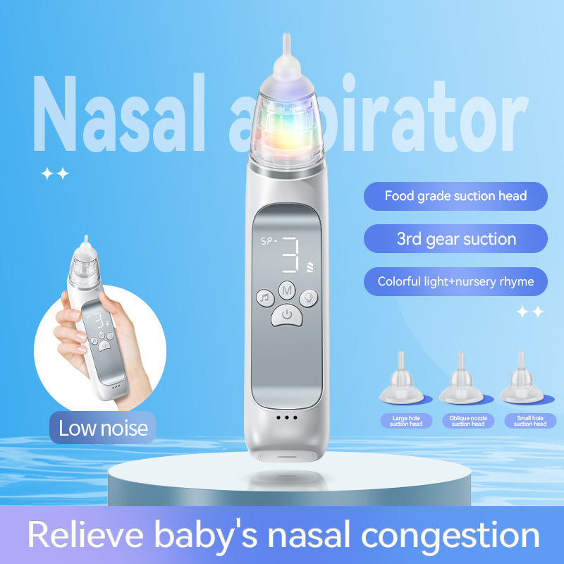 Electric nasal suction device for babies, children, and infants, nasal mucus, nasal feces, nasal congestion, nasal suction machine cleaner - V.I.P Digital Presence