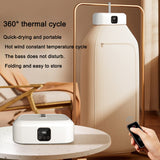 Home clothes dryer intelligent convenient fast drying small foldable storage baby clothes disinfection and drying machine - V.I.P Digital Presence