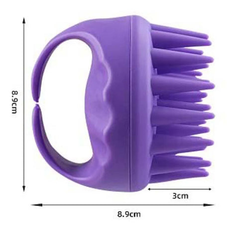 Portable Long Tooth Shampoo Brush Handheld Round Soft Scalp Massage Brush Bath Massage Brush Hair Shower Brush Comb Hair Care - V.I.P Digital Presence