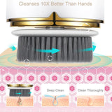 3 in 1 Ultrasonic Facial Cleanser Brush Electric Cleansing Face Brush 360 Rotate Deep Cleaning Brush Facial Skin Care Machine - V.I.P Digital Presence