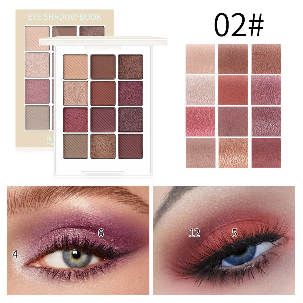 Romantic Beauty Makeup For Eye Ins Hot Sale Eye Shadow Disk 12 Color Eye Shadow - V.I.P Digital Presence