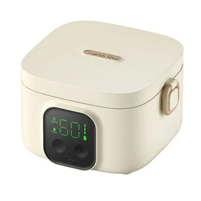 Portable Wireless Water-Free Heating Lunch Box Small Capacity for Baby Camping Trips LCD Display Rechargeable Electric Lunch Box - V.I.P Digital Presence