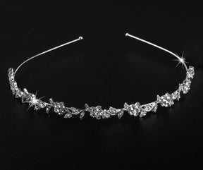 Plum blossom rhinestone bridal headband hair ornament headdress - V.I.P Digital Presence