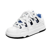 National trendy white shoes for men niche trendy thick soled sports sneakers for women - V.I.P Digital Presence