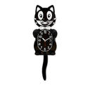 New Hot American Classic Kit Cat Clock: Swing Tail, Creative, Cute Gift, Retro Decor, Hanging Design. - V.I.P Digital Presence