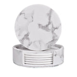 Creative PU leather coaster Exquisite insulated tea water cushion Square leather coaster - V.I.P Digital Presence