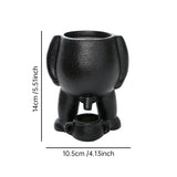 Funny Peeing Vase Planter: A Whimsical Decor Piece for Your Home or Garden. Ideal for Succulents and Makes a Great Novelty Gift! - V.I.P Digital Presence