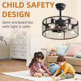 19.7In Classic Ceiling Fan with Light - V.I.P Digital Presence