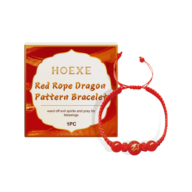 Red Rope Dragon Bracelet Traditional Elements Designed For Men And Women Couples Universal Bracelet Gift Daily Portable - V.I.P Digital Presence