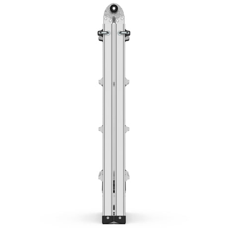 17ft Multi-Position Foldable Aluminum Ladder, A-Frame and Straight Ladder, ANSI 250lbs - V.I.P Digital Presence