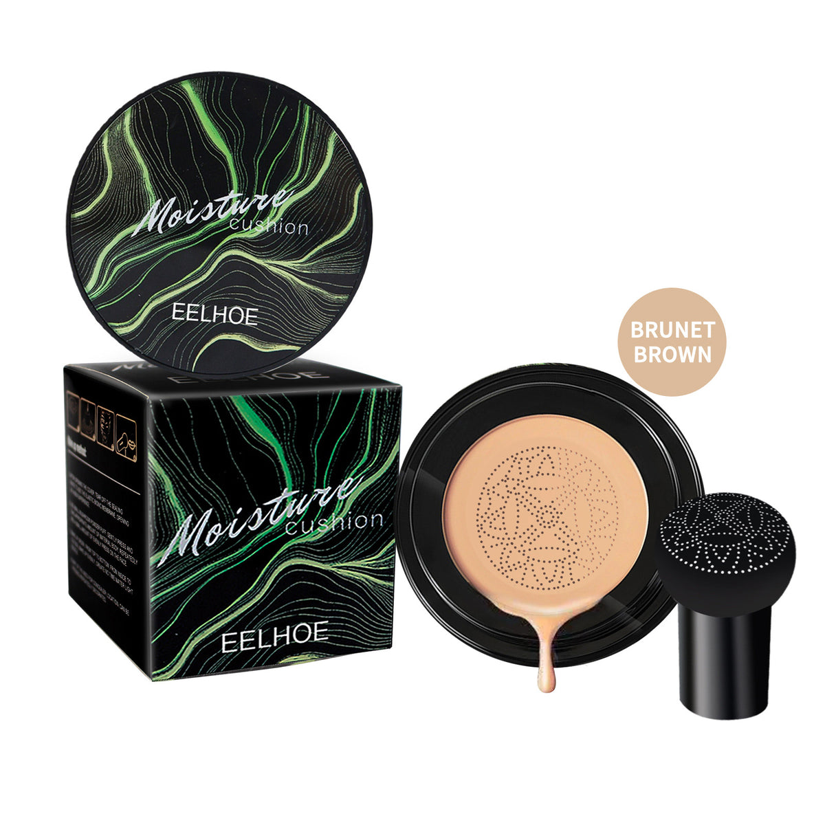Moisture Cushion, Hides Facial Blemishes And Brighens Natural Nude Foundation Cream - V.I.P Digital Presence