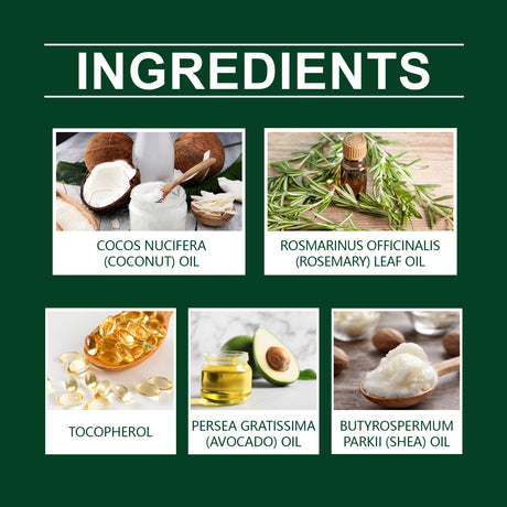 Rosemary Coconut Hair Oil Nourishes, Moisturizes, Leaves Fragrance, Pamper Hair, And Softens Hair Essence - V.I.P Digital Presence