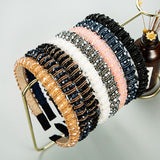 Washing Face Hair Band Thin Edge Handmade String Crystal Headband Fashion Hair Accessories Simple Hair Band - V.I.P Digital Presence
