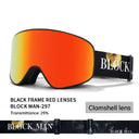 Cover Ski Glasses Winter Outdoor Sports Goggles Double Layer Anti Fog Single Double Plate Snow Goggles - V.I.P Digital Presence