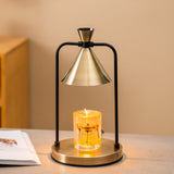 Aromatherapy desktop retro melting candle simple desk lamp bedroom dimmable melting wax lamp iron art fragrance night light - V.I.P Digital Presence