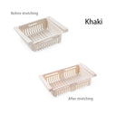 Retractable Refrigerator Divider Organizing Storage Rack Home Storage Rack Preservation Pull-Out Classification Box Refrigerator Partition Frame - V.I.P Digital Presence