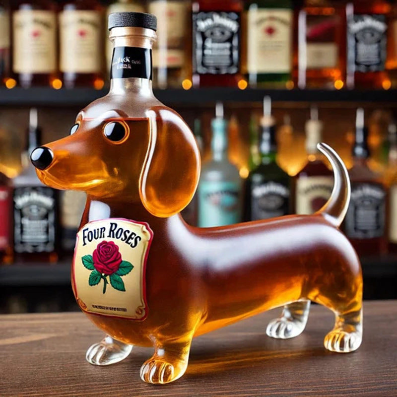10Oz Funny Middle Finger Duck/Turtle/Dog Whisky Glass Decanter – Bar/Office/Home Decor. - V.I.P Digital Presence