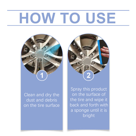 Automobile Tire Retreading Spray Tire Protection Oil Glaze Waterproof Antifouling Lasting Retreading Spray - V.I.P Digital Presence