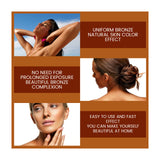 Face Self-Tanning Drops, Natural Fashion Wheat Bronzer Moisturizing Skin Anti-Sunburn Solution - V.I.P Digital Presence