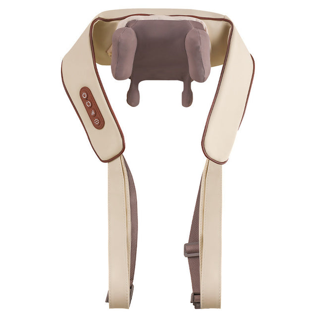 USB-C Rechargeable Kneading Massage Hot Compress Shiatsu Back Shoulder Neck Massager for Pain Relief - V.I.P Digital Presence