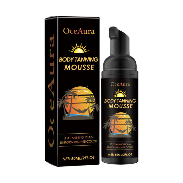Tanning Mousse, Summer Outdoor Seaside Help Sun Moisturizing Skin Natural Fashion Wheat Color - V.I.P Digital Presence