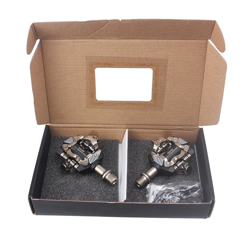 Mountain bike self-locking pedal bicycle lock pedal ultra-light DU bearing SPD pedal M8100 pedal - V.I.P Digital Presence