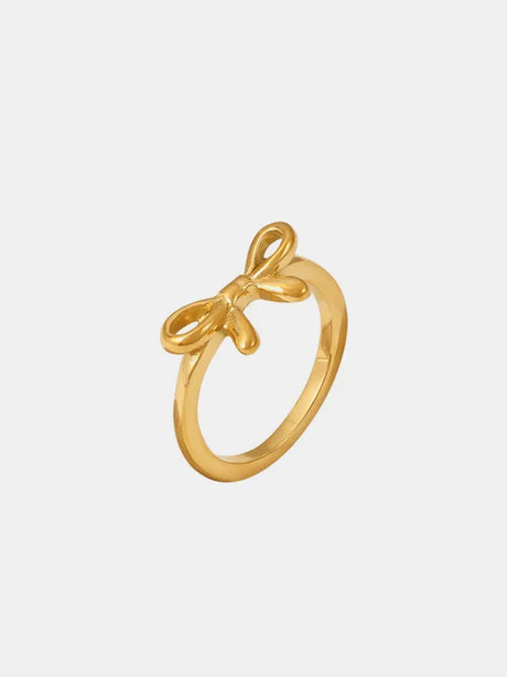 Bow ring stainless steel ins style jewelry - V.I.P Digital Presence