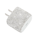Diamond studded phone charger US standard PD20W phone charger suitable for Apple phone fast charging head - V.I.P Digital Presence