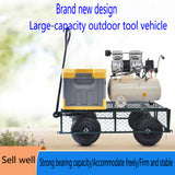 Wagon Cart Garden cart trucks make it easier to transport firewood (green) - V.I.P Digital Presence