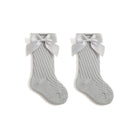 Children's Socks Combed Cotton Girl Baby Bow Princess Socks Hollow Mesh Dance Socks - V.I.P Digital Presence