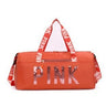 New fitness bag, shoe compartment, dry wet separation bag, sports travel bag, shiny pink letter single shoulder crossbody bag - V.I.P Digital Presence