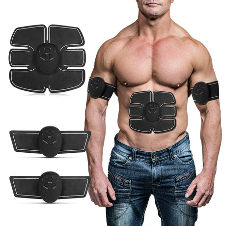 Abdominal Muscle Trainer Electronic Muscle Exerciser Machine Fitness Toner Belly Leg Arm Exercise Toning Gear Workout Equipment - V.I.P Digital Presence