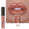 Nude Shiny Liquid Lip Glaze Matte Glitter Shimmer Moisturizing Lip Gloss Long-lasting Lipstick - V.I.P Digital Presence