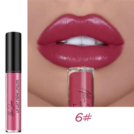 Nude Shiny Liquid Lip Glaze Matte Glitter Shimmer Moisturizing Lip Gloss Long-lasting Lipstick - V.I.P Digital Presence