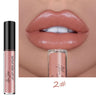 Nude Shiny Liquid Lip Glaze Matte Glitter Shimmer Moisturizing Lip Gloss Long-lasting Lipstick - V.I.P Digital Presence