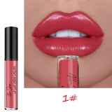 Nude Shiny Liquid Lip Glaze Matte Glitter Shimmer Moisturizing Lip Gloss Long-lasting Lipstick - V.I.P Digital Presence