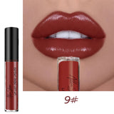 Nude Shiny Liquid Lip Glaze Matte Glitter Shimmer Moisturizing Lip Gloss Long-lasting Lipstick - V.I.P Digital Presence