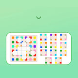 Color block capture puzzle children's early education color cognition building block assembly toy