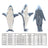 Cartoon Shark Sleeping Bag Pajamas Office Nap Shark Blanket Karakal High Quality Fabric Mermaid Shawl Blanket For Children Adult - V.I.P Digital Presence