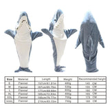 Cartoon Shark Sleeping Bag Pajamas Office Nap Shark Blanket Karakal High Quality Fabric Mermaid Shawl Blanket For Children Adult - V.I.P Digital Presence