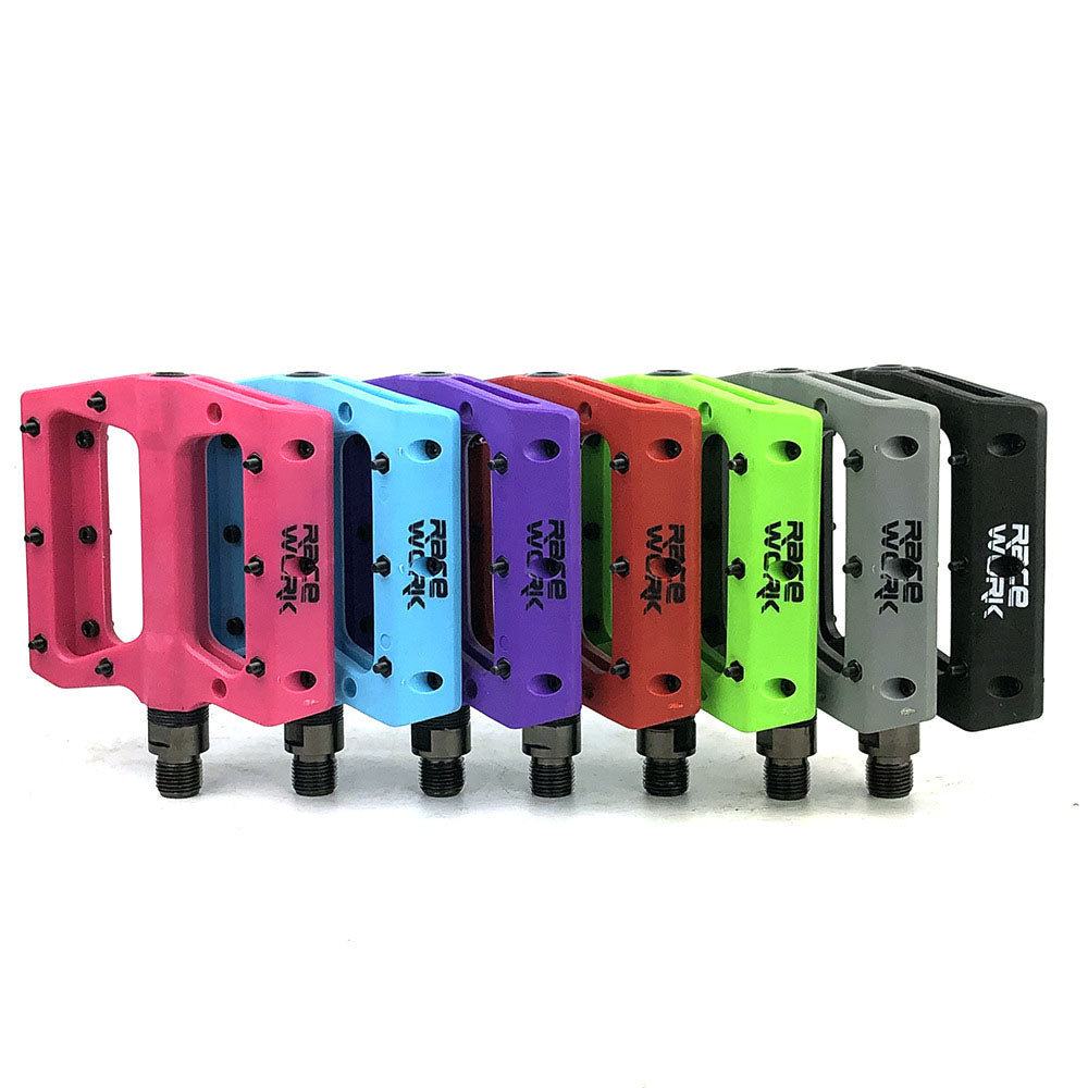 Mountain Bike Bicycle Nylon Fiber Peilin Pedal Dead Fly Bearing Pedal Non-Slip Pedal - V.I.P Digital Presence