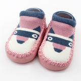 Spring And Autumn New Baby Shoes And Socks Soft Bottom Cartoon Children's Floor Toddler Socks Non-Slip Leather Bottom Cotton Socks Baby Socks - V.I.P Digital Presence