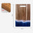 Wood Cutting Board Resin Blue green Wave Pattern - V.I.P Digital Presence