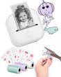 Phomemo Portable Mini Thermal Printer T02 Mini Pocket Label Printer DIY Self-adhesive Sticker Label Machine Various Label Paper - V.I.P Digital Presence