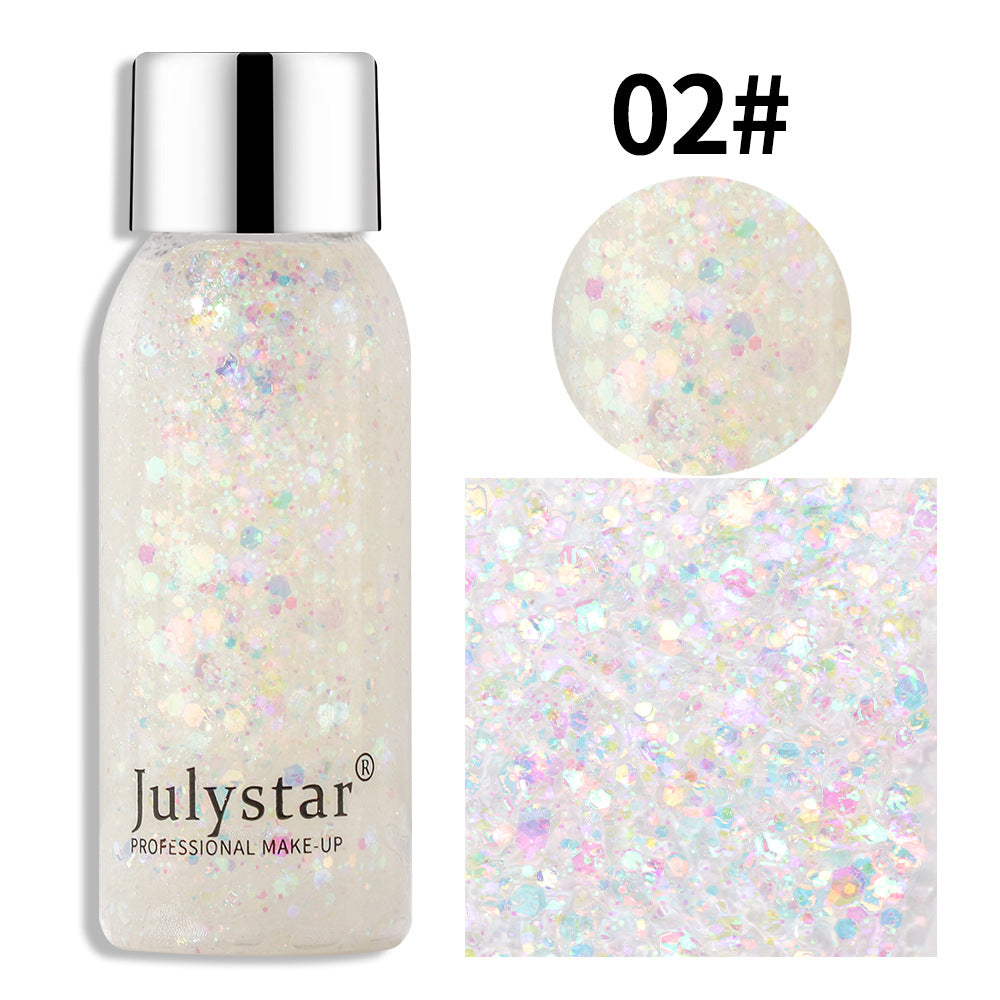 Crushed Diamond Glitter Dazzling Performance Stage Nightclub Makeup Sequins Eyeshadow Makeup - V.I.P Digital Presence